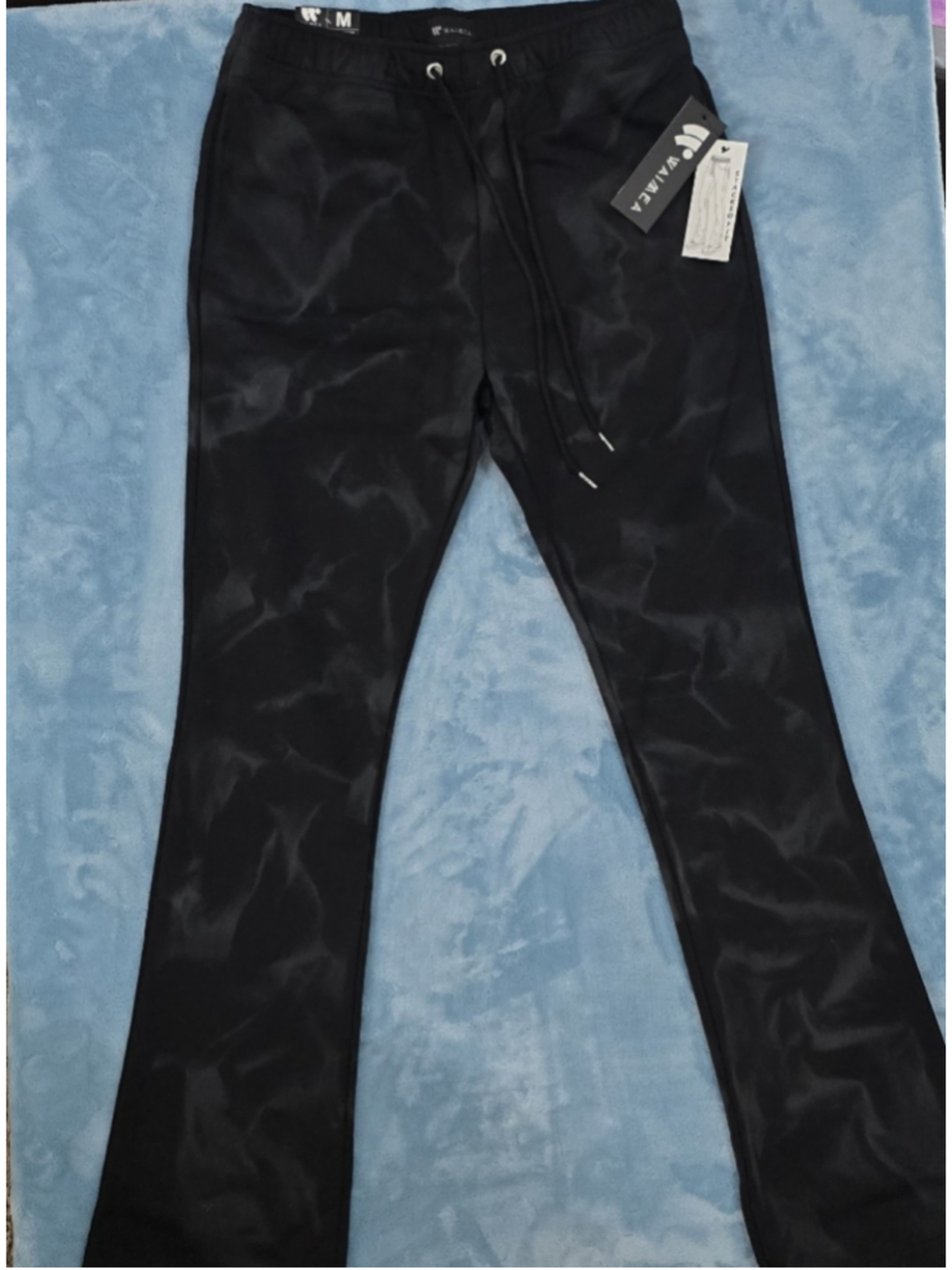 Men's Waimea Stacked Fit Sweatpants Black Size M